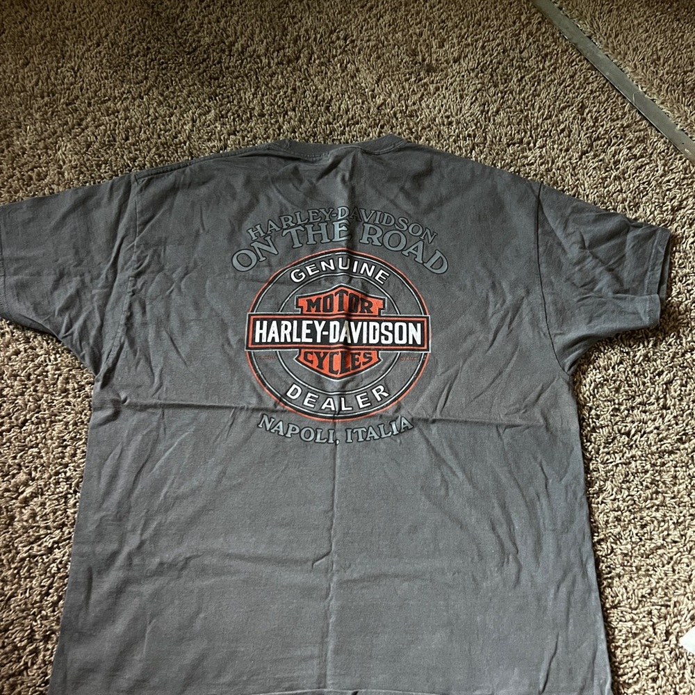 Harley-Davidson Gray Short Sleeve Tee